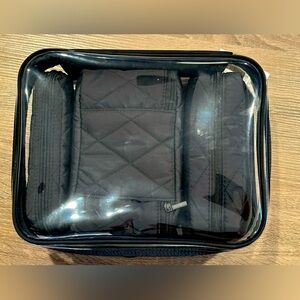 Vera Bradley 4 Piece Makeup Bag Travel Set